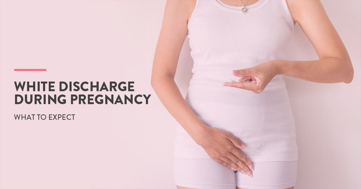 what does normal discharge look like during pregnancy