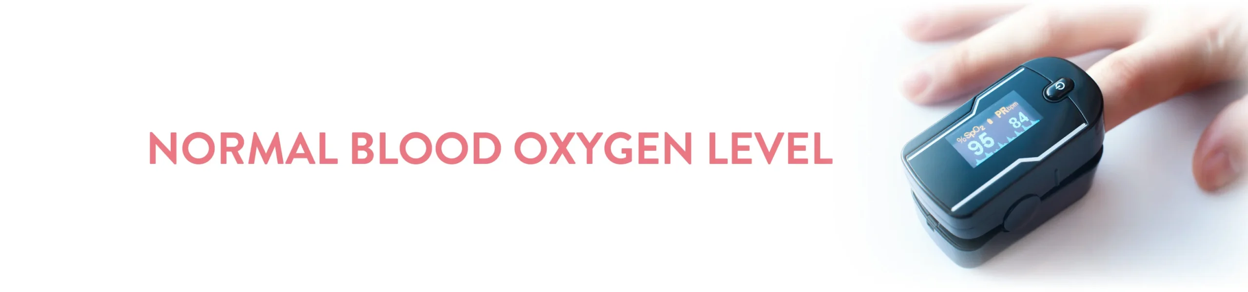 Normal blood oxygen level