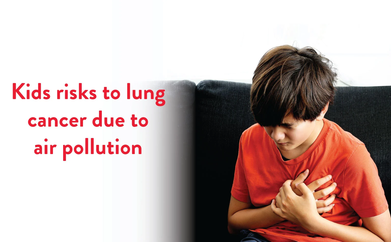 Kids risks to lung cancer due to air pollution